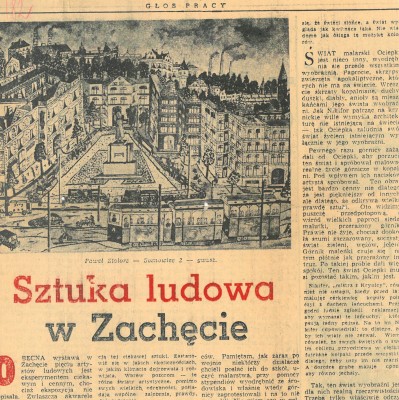 Grafika obiektu: Recenzje 1: Nikifor, Teofil Ociepka, Paweł Stolorz, Paweł Wróbel (malarstwo), Leon Kudła (rzeźba)