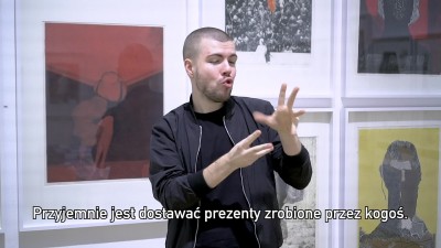 Grafika obiektu: Invitation to Zachęta Signs! in Polish Sign Language