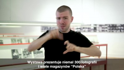 Grafika obiektu: Zachęta Miga! na wystawie „>>Polska<< na eksport”