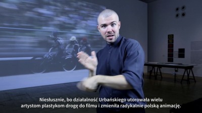 Grafika obiektu: Czerwień zalewa kadr. Kazimierz Urbański