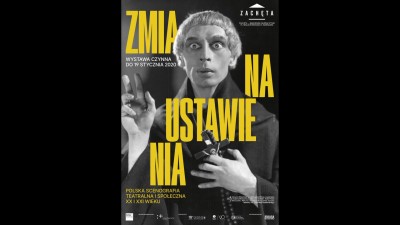 Grafika obiektu: Zmiana ustawienia. Polska scenografia teatralna i społeczna XX i XXI wieku