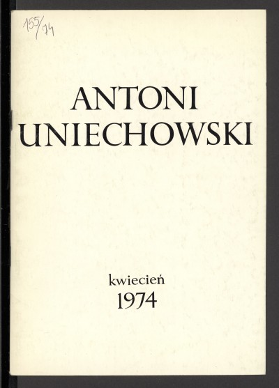 Biała okładka z imieniem i nazwiskiem autora pośrodku oraz datą u dołu, czarnym drukiem. Wewnątrz m.in.: tekst, w tym po francusku, spis ilustracji z podziałem na wydawnictwa, spis scenografii teatralnej, filmowej i telewizyjnej, udział w konkursach, varia