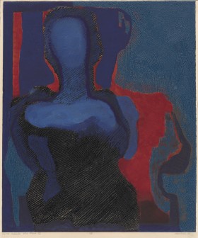 Zdjęcie pracy Figure in Blue XIII