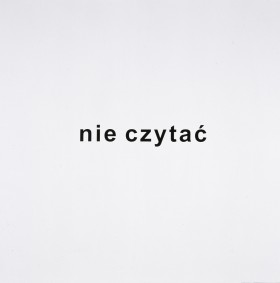 Zdjęcie pracy Bez tytułu /Nie czytać/