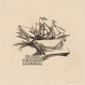 Zdjęcie pracy Exlibris of Stanisław Szymański