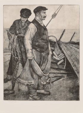 Zdjęcie pracy Untitled (Jan Fabisz and Elgot from Rozewie)