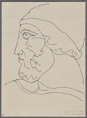 Zdjęcie pracy Head III, from The Mediterranean Hour by J. Parandowski series