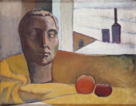 Zdjęcie pracy [Still Life with Head and Apples]