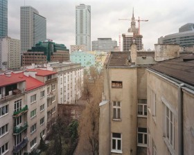 Zdjęcie pracy Small Ghetto. View from 62 Złota Street towards the east — 19 March 2011, from the series Other City