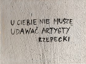 Zdjęcie pracy U ciebie nie muszę udawać artysty